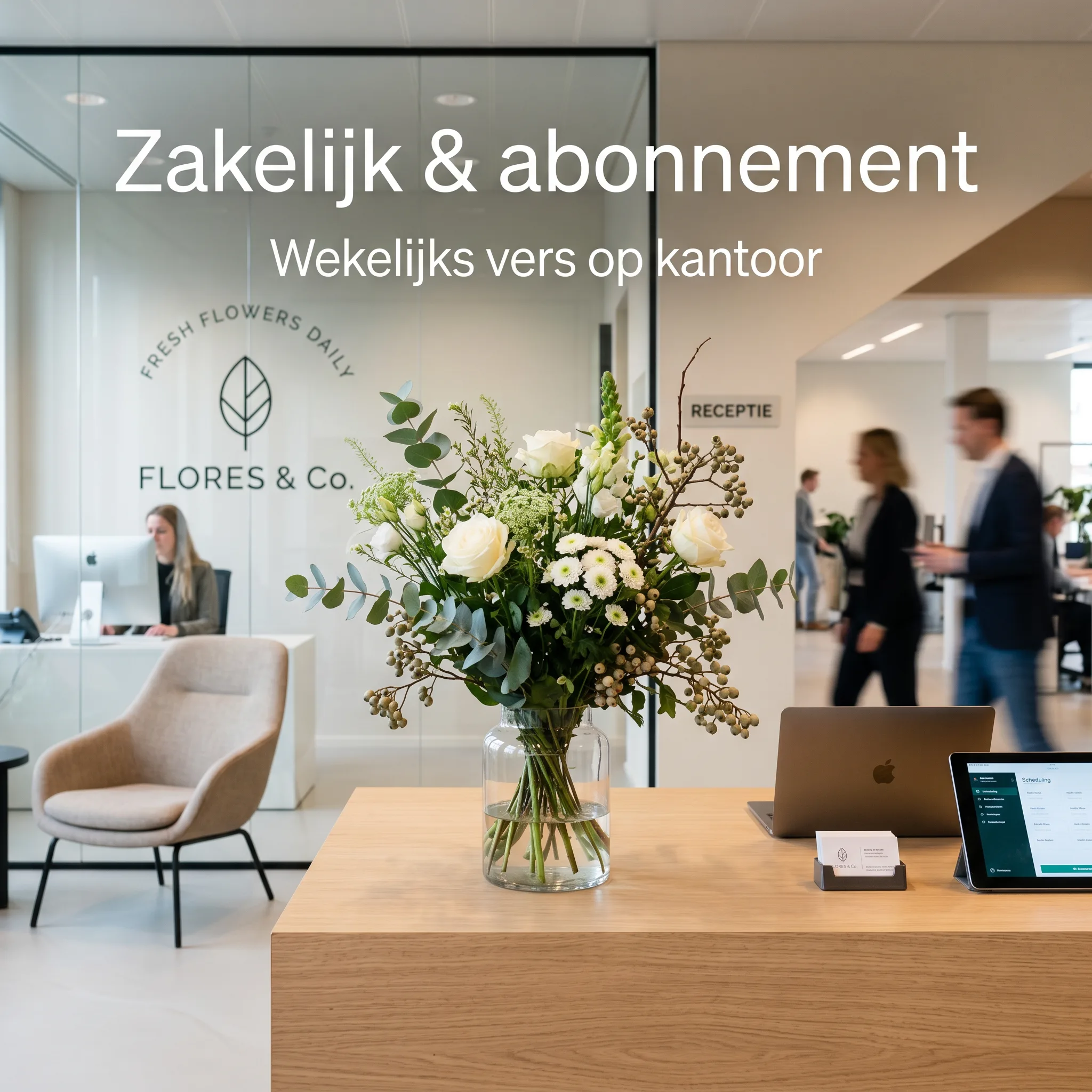 Zakelijk & abonnement — wekelijks vers op kantoor